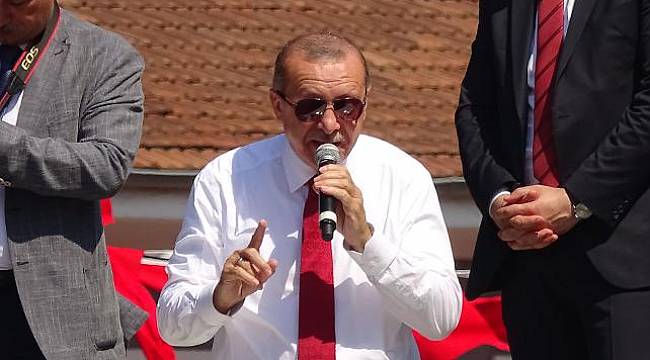 Erdoğan: Bırakın o sahtekarları, o düzenbazları bırakın