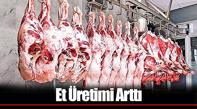 Et Üretimi Arttı