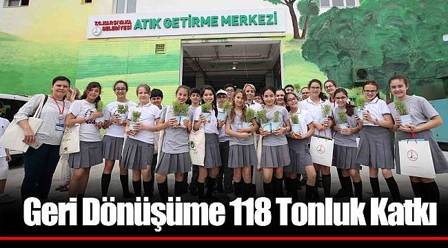 Geri Dönüşüme 118 Tonluk Katkı