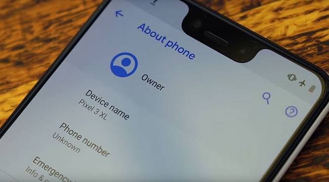 Google Pixel 3 XL'ı görüntüleri internete düştü!