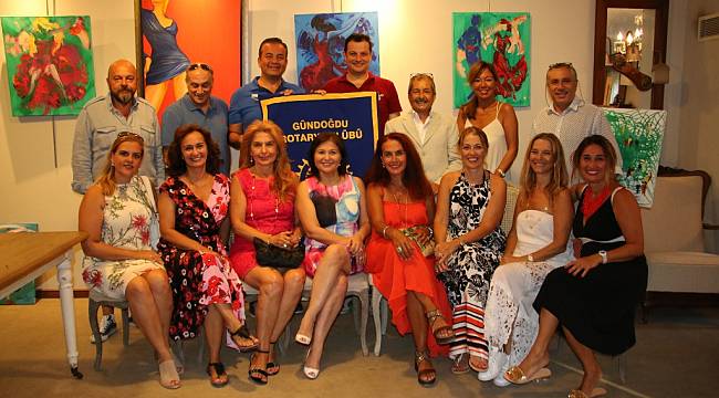 Gündoğdu Rotary'den Eğitim Bursuna Sanat ile Destek