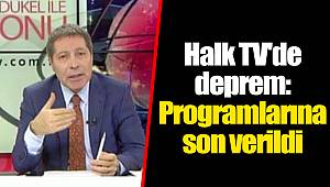 Halk TV'de deprem: Programlarına son verildi