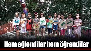 Hem eğlendiler hem öğrendiler