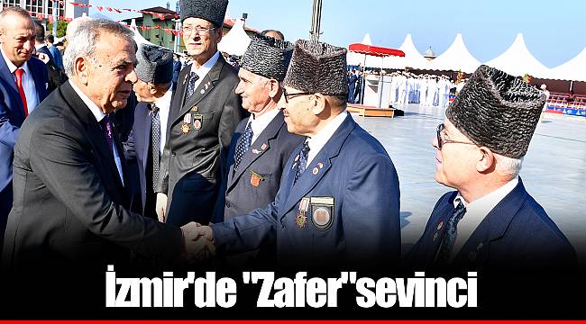 İzmir'de "Zafer"sevinci