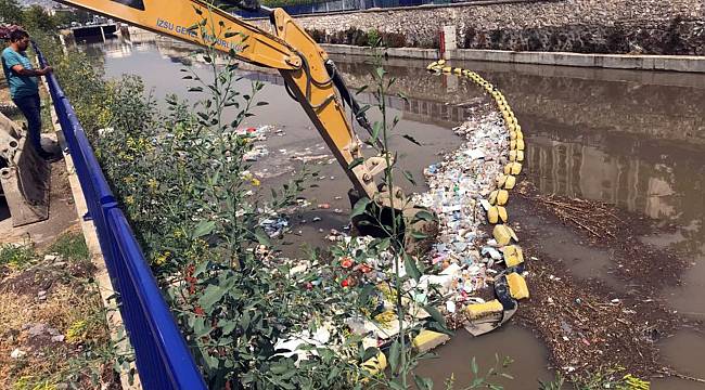 İZSU, derelerden 15 bin kamyon malzeme çıkardı