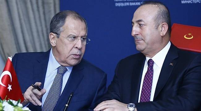 Lavrov'la görüşen Çavuşoğlu: İdlib'de askeri çözüm felaket olur