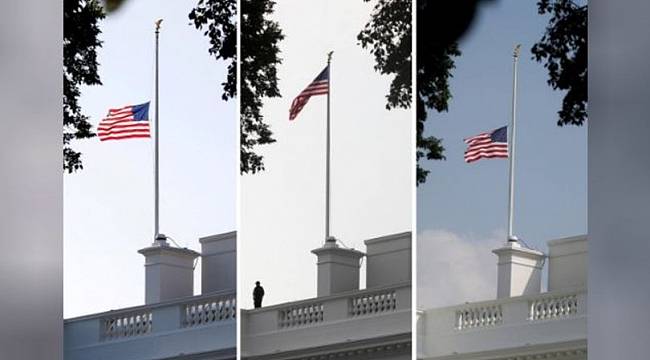 McCain'in ölümünün ardından Beyaz Saray'da bayrak krizi!