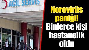 Norovirüs paniği! Binlerce kişi hastanelik oldu