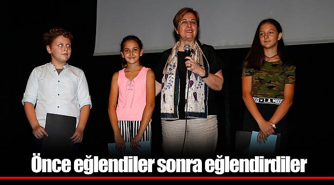 Önce eğlendiler sonra eğlendirdiler