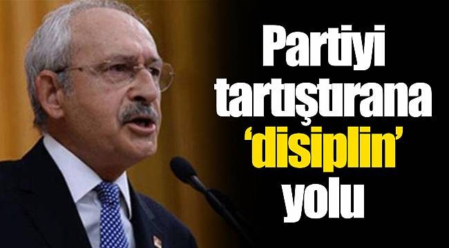 Partiyi tartıştırana 'disiplin' yolu