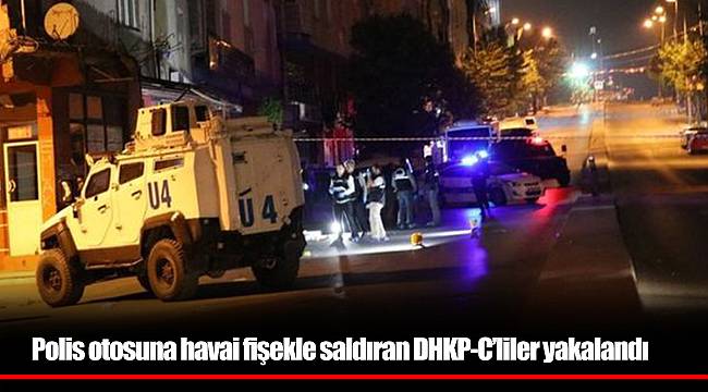 Polis otosuna havai fişekle saldıran DHKP-C'liler yakalandı