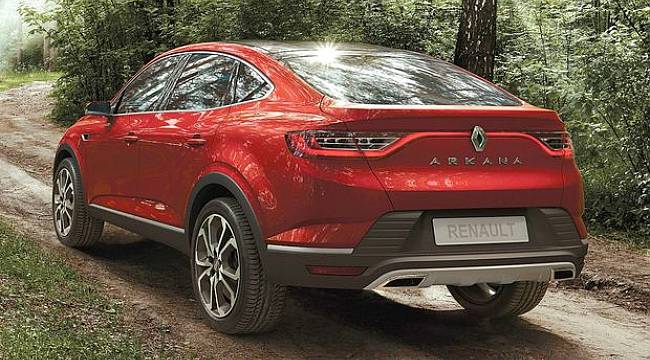 Renault Arkana gün yüzüne çıktı