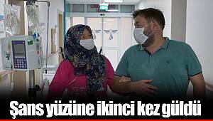 Şans yüzüne ikinci kez güldü