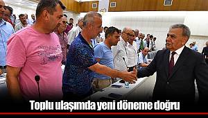 Toplu ulaşımda yeni döneme doğru