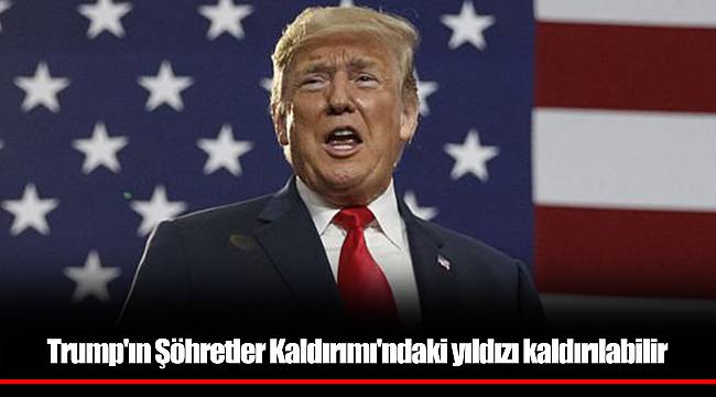Trump'ın Şöhretler Kaldırımı'ndaki yıldızı kaldırılabilir