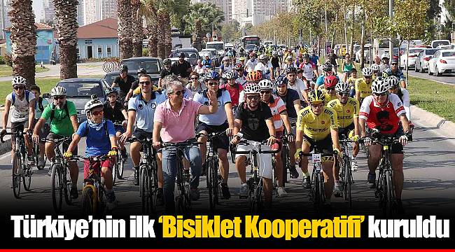 Türkiye'nin ilk 'Bisiklet Kooperatifi' kuruldu