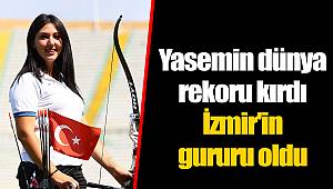 Yasemin dünya rekoru kırdı  İzmir'in gururu oldu