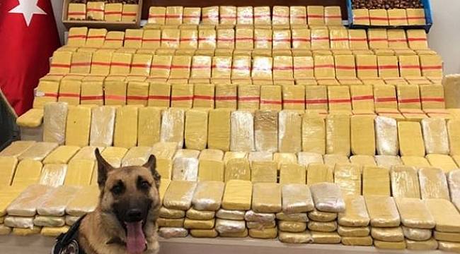 2 ton esrar, 2 ton eroin ve 1 ton kokain ele geçirildi