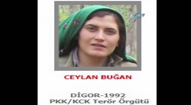 300 bin lira ödülle aranan kadın terörist Ceylan Buğan öldürüldü