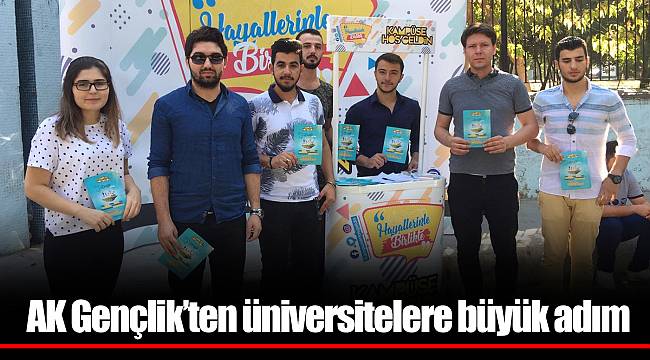 AK Gençlik’ten üniversitelere büyük adım