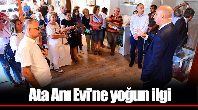 Ata Anı Evi’ne yoğun ilgi