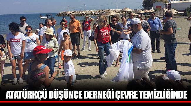 ATATÜRKÇÜ DÜŞÜNCE DERNEĞİ ÇEVRE TEMİZLİĞİNDE
