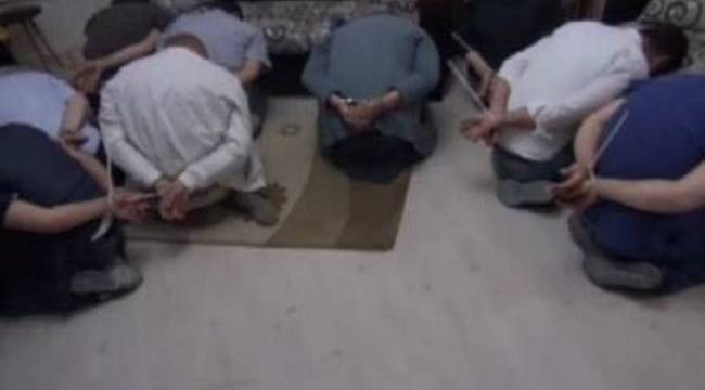 Bağ evinde toplantı! Böyle yakalandılar...