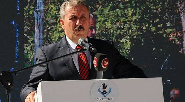 Bahçeli'nin ardından bir ittifak açıklaması da Destici'den