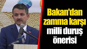 Bakan'dan zamma karşı milli duruş önerisi