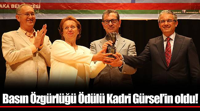 Basın Özgürlüğü Ödülü Kadri Gürsel’in oldu!