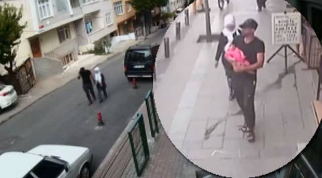 Bebeklerini bırakıp el ele gasp yapmaya gittiler