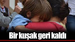 Bir kuşak geri kaldı