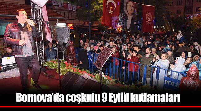 Bornova’da coşkulu 9 Eylül kutlamaları