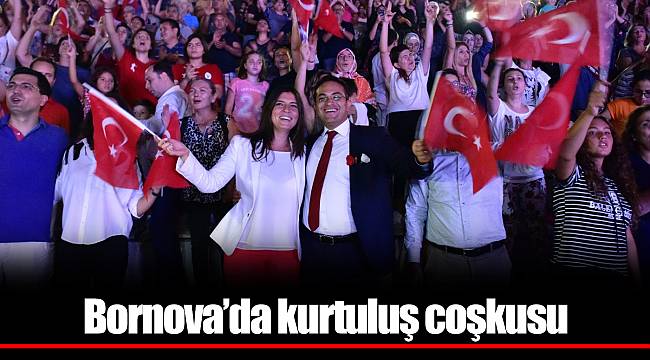 Bornova’da kurtuluş coşkusu