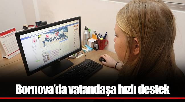 Bornova’da vatandaşa hızlı destek