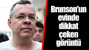 Brunson'un evinde dikkat çeken görüntü