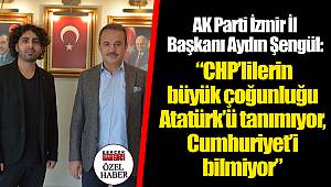  “CHP’lilerin büyük çoğunluğu Atatürk’ü tanımıyor, Cumhuriyet’i bilmiyor”