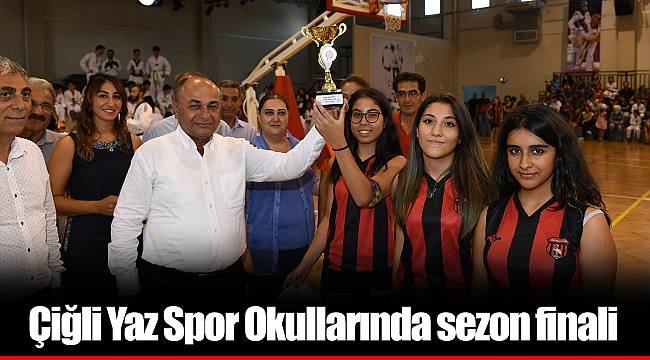 Çiğli Yaz Spor Okullarında sezon finali