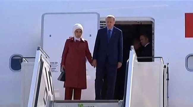 Cumhurbaşkanı Erdoğan Almanya'da!