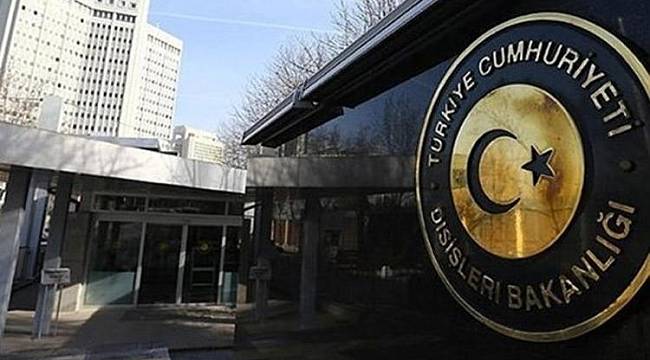 Dışişleri Bakanlığı'ndan Yunanistan'a tepki!