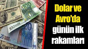 Dolar ve Avro'da günün ilk rakamları