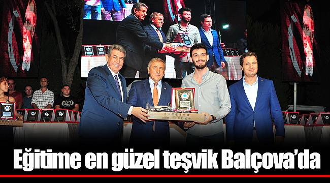 Eğitime en güzel teşvik Balçova’da