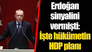 Erdoğan sinyalini vermişti: İşte hükümetin HDP planı