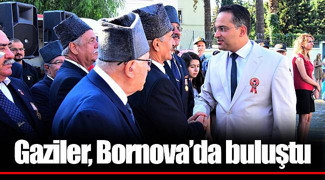 Gaziler, Bornova’da buluştu 