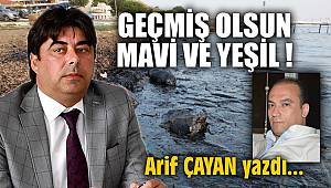 GEÇMİŞ OLSUN MAVİ VE YEŞİL !Arif ÇAYAN yazdı...