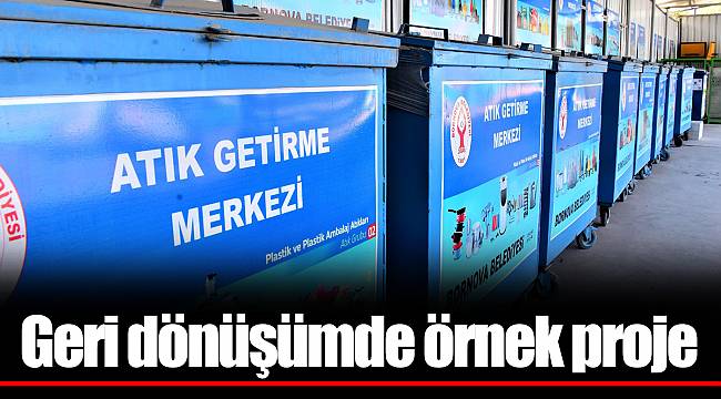 Geri dönüşümde örnek proje