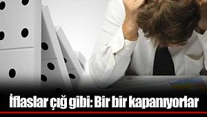 İflaslar çığ gibi: Bir bir kapanıyorlar