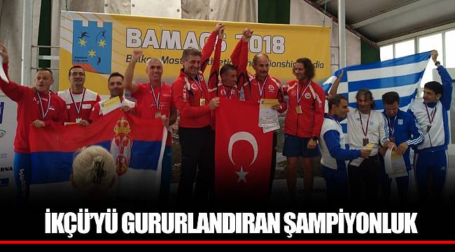 İKÇÜ’YÜ GURURLANDIRAN ŞAMPİYONLUK