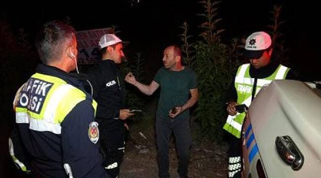 İkinci defa alkollü yakalanınca polise yalvardı