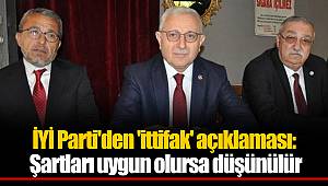 İYİ Parti'den 'ittifak' açıklaması: Şartları uygun olursa düşünülür